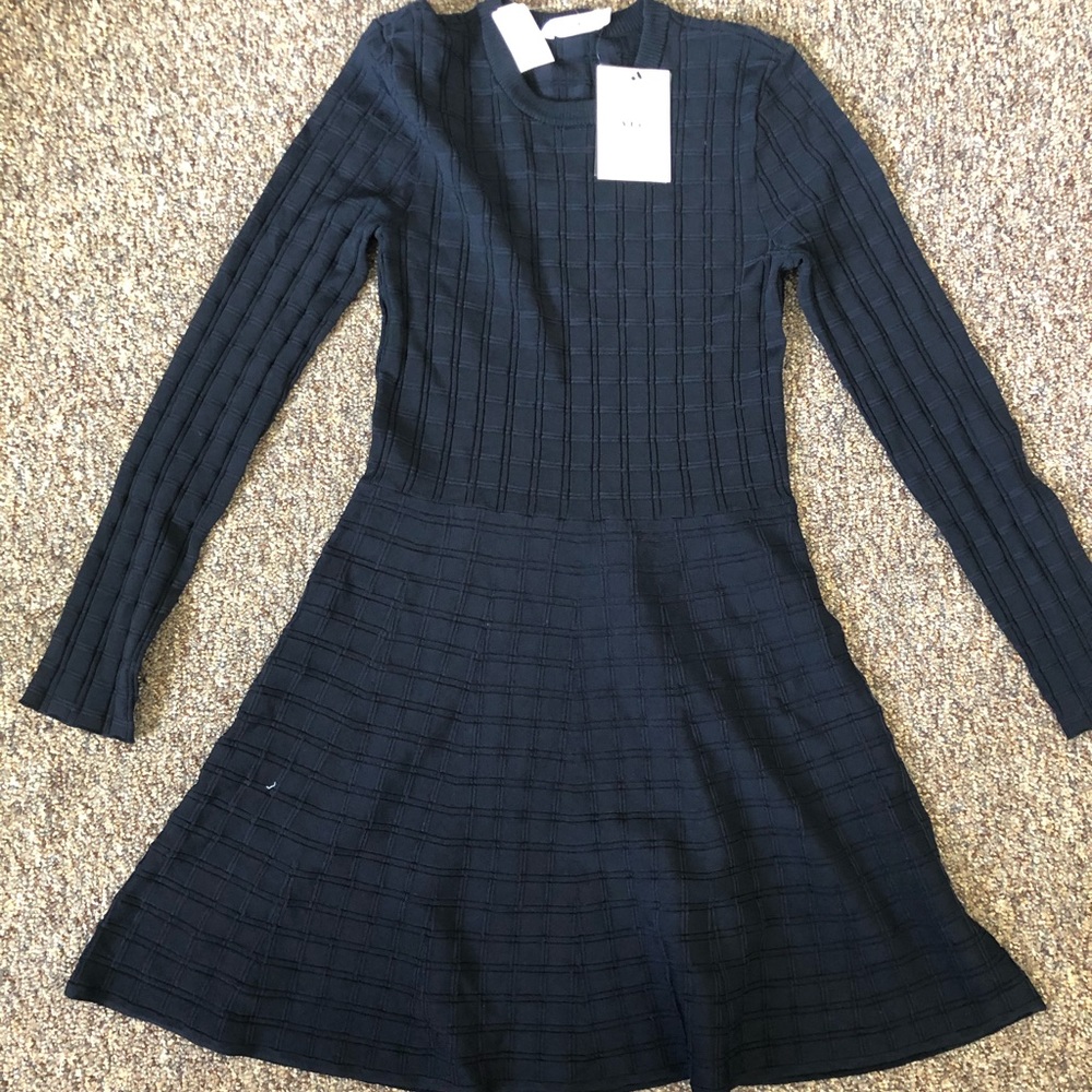 NWT Black A.L.C Long Sleeve Dress